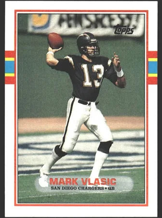 1989 Topps Mark Vlasic Football Card #311