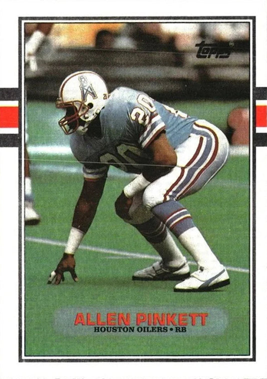 1989 Topps Allen Pinkett Football Card #105