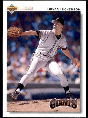 1991 Upper Deck Bryan Hickerson Baseball Card #667
