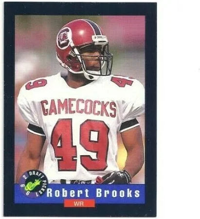 1992 Classic Draft Picks Robert Brooks Football Card #51