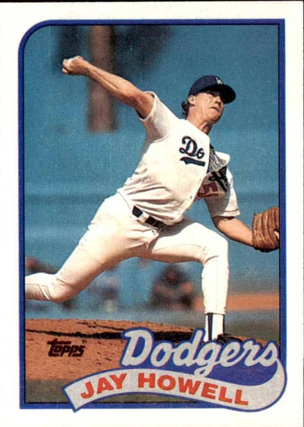 1989 Topps Jay Howell Baseball Card #425