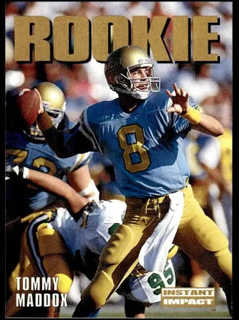 1992 Skybox Instant Impact Tommy Maddox Football Card #336