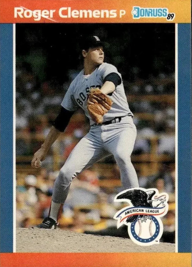 1989 Donruss William Roger (Roger) Clemens Baseball Card #14