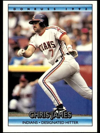 1992 Donruss Donald Christopher James Baseball Card #82
