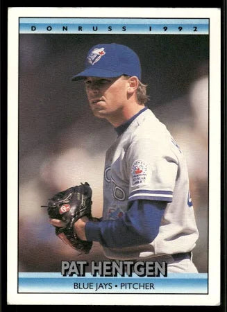 1992 Donruss Patrick George Hentgen Baseball Card #704