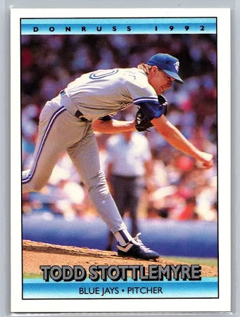 1992 Donruss Todd Vernon Stottlemyre Baseball Card #263