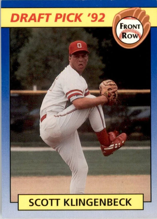 1992 Front Row Scott Klingenbeck Baseball Card #45