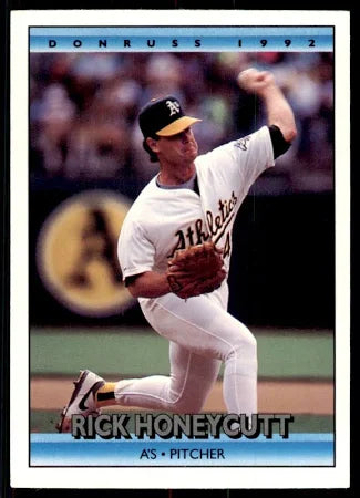 1992 Donruss Freerick Wayne Honeycutt Baseball Card #269