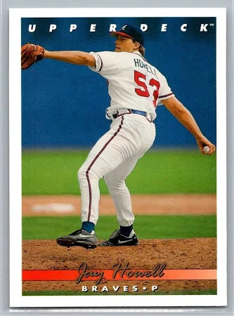 1993 Upper Deck Jay Howell Baseball Card #731