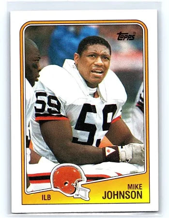 1988 Topps Mike Johnson Football Card #96