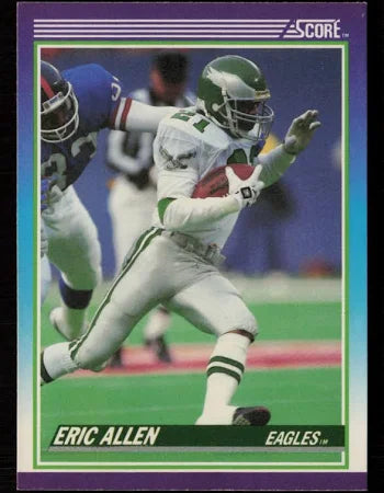 1990 Score Eric Allen Football Card #121