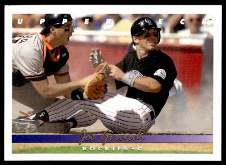 1993 Upper Deck Joe Girardi Baseball Card #571