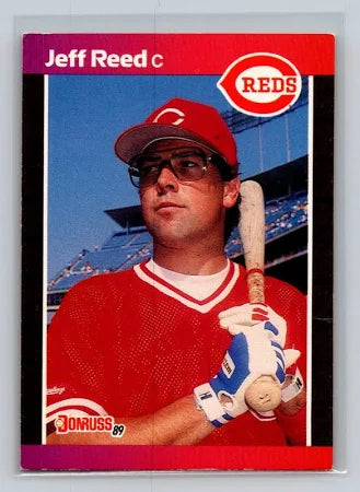 1989 Donruss Jeffrey (Jeff) Scott Reed Baseball Card #469