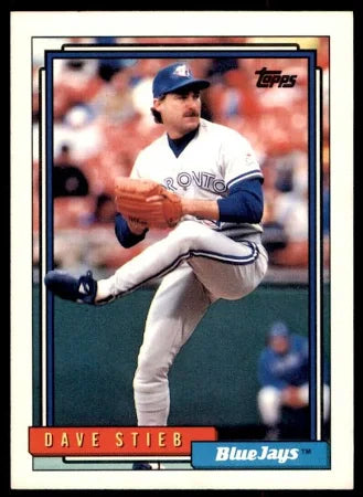 1992 Topps Dave Stieb Baseball Card #535