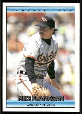 1992 Donruss Michael Kendall Flanagan Baseball Card #196