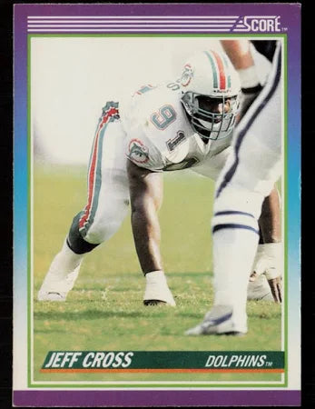 1993 Pacific Jeff Cross Football Card #213