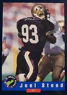 1992 Classic Draft Picks Joel Steed Football Card #45
