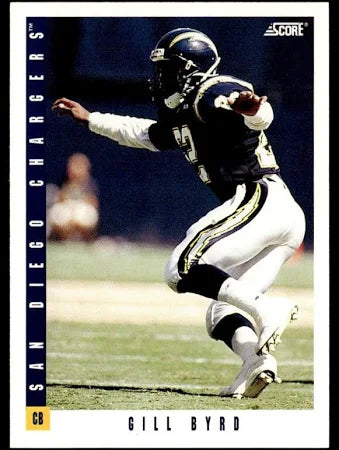 1993 Score Gill Byrd Football Card #99