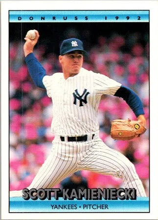 1992 Donruss Scott Andrew Kamieniecki Baseball Card #195