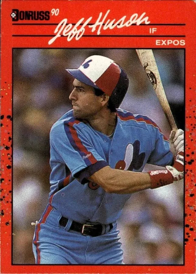 1990 Donruss Jeffrey (Jeff) Kent Huson Baseball Card #693
