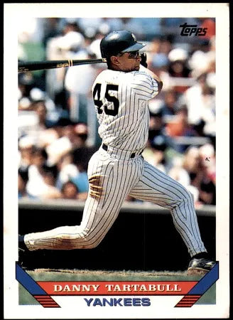 1993 Topps Danny Tartabull Baseball Card #330