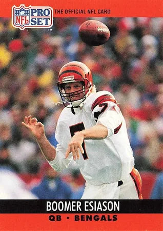 1990 NFL Pro Set Boomer Esiason Football Card #463