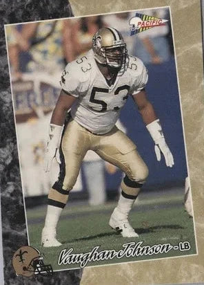 1993 Pacific Vaughan Johnson Football Card #167