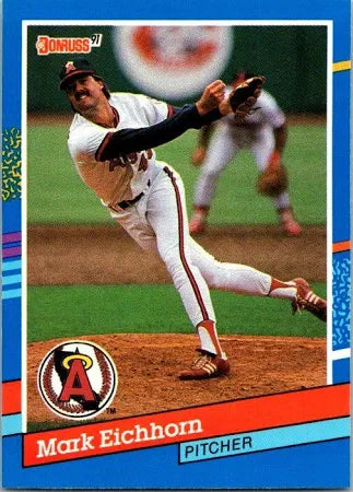 1991 Donruss Mark Anthony Eichhorn Baseball Card #318