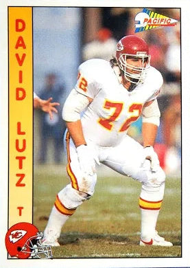1992 Pacific David Lutz Football Card #461