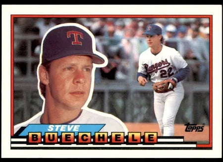 1989 Topps Steven Bernard Buechele Baseball Card #156