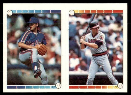 1989 Topps Super Star Sticker Darryl Strawberry Baseball Card #53
