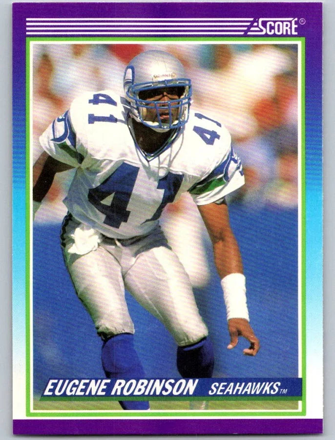 1990 Score Eugene Robinson Football Card #483