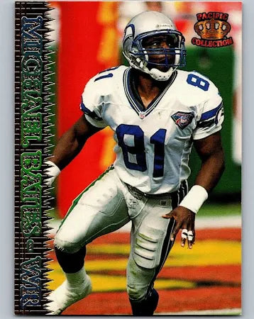 1995 Pacific Michael Bates Football Card #358