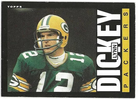 1985 Topps Lynn Dickey Football Card #68