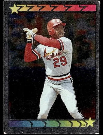 1989 Topps Super Star Sticker Mike LaValliere Baseball Card #56