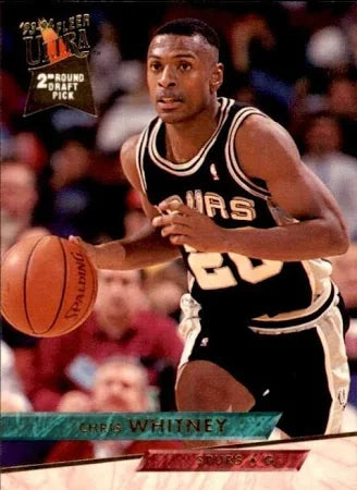 1994 Fleer Ultra 2nd Round Draft Pick Chris Whitney Basketball Card #341