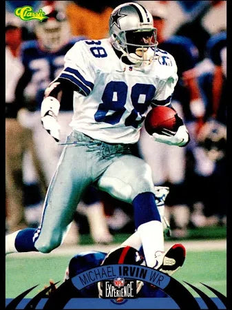 1995 Classic Michael Irvin Football Card #60