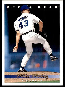 1993 Upper Deck Mike Munoz Baseball Card #601
