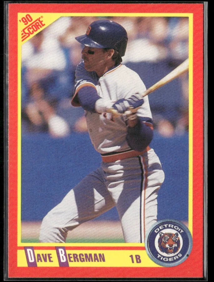 1990 Score Dave Bergman Baseball Card #254