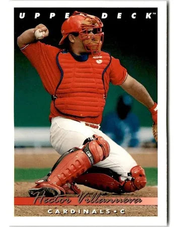 1993 Upper Deck Hector Villanueva Baseball Card #621