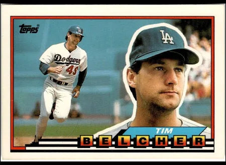 1989 Topps Timothy Wayne Belcher Baseball Card #145