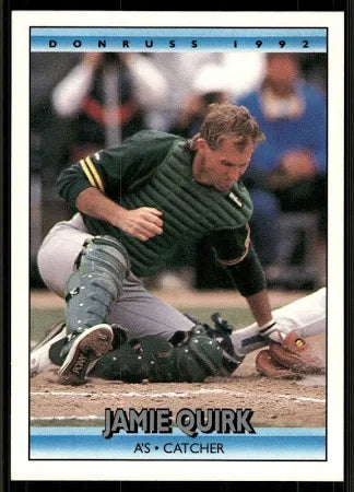1992 Donruss James Patrick Quirk Baseball Card #472
