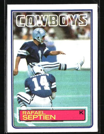 1983 Topps Rafael Septien Football Card #52