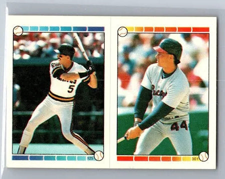 1989 Topps Super Star Sticker Howard Johnson Baseball Card #41