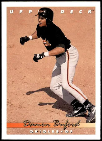 1993 Upper Deck Damon Buford Baseball Card #691