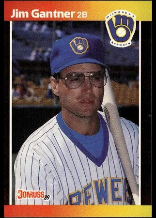 1989 Donruss James (Jim) Elmer Gantier Baseball Card #264