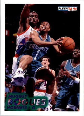 1993-1994 Fleer Muggsy Bogues Basketball Card #17