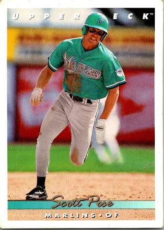 1993 Upper Deck Scott Pose Baseball Card #762