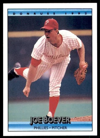 1992 Donruss Joseph Martin Boever Baseball Card #493