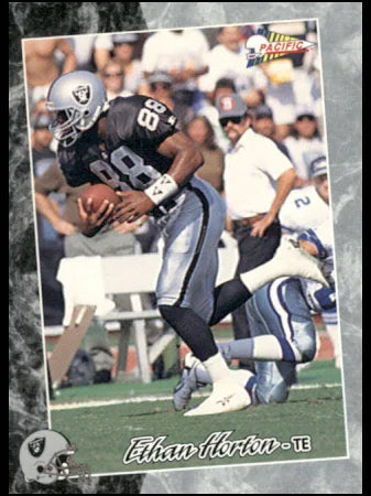 1993 Pacific Ethan Horton Football Card #376